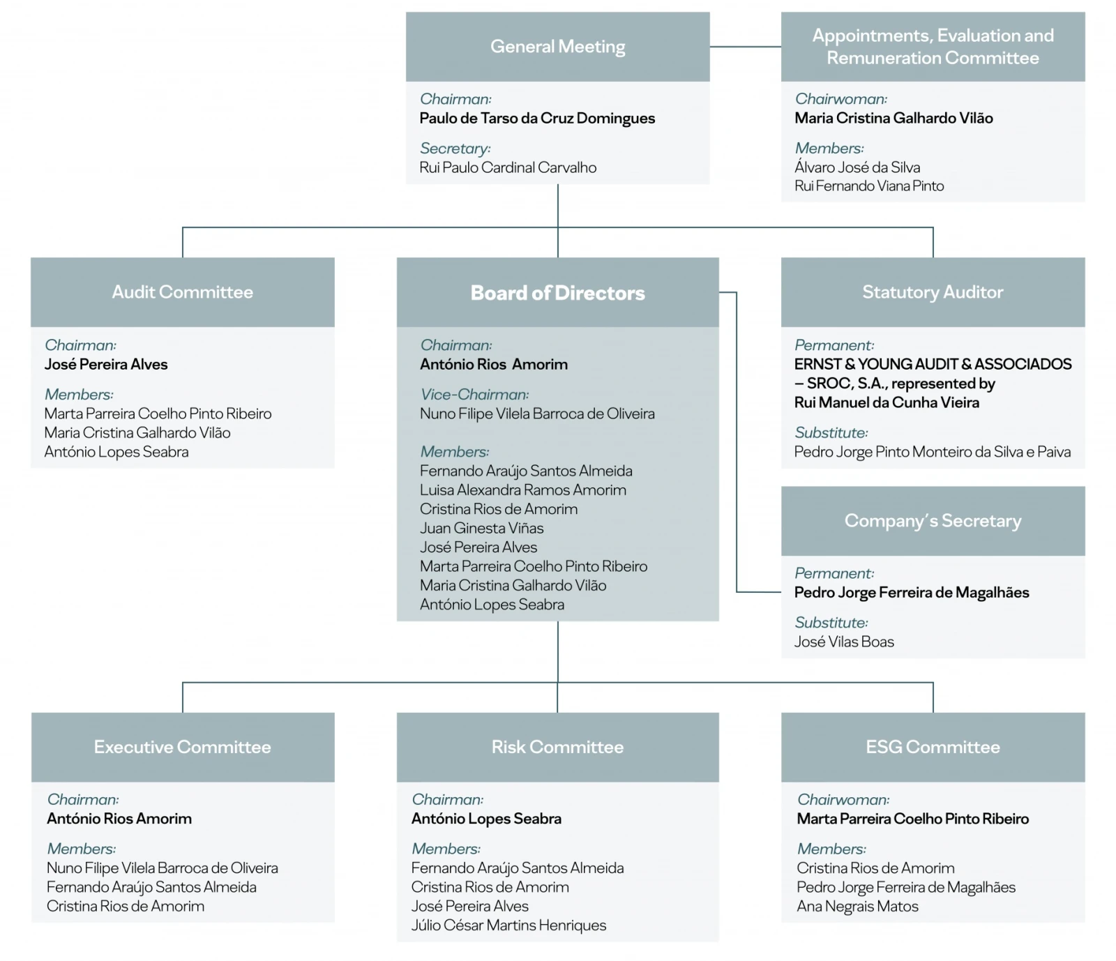 Composition of Board Members