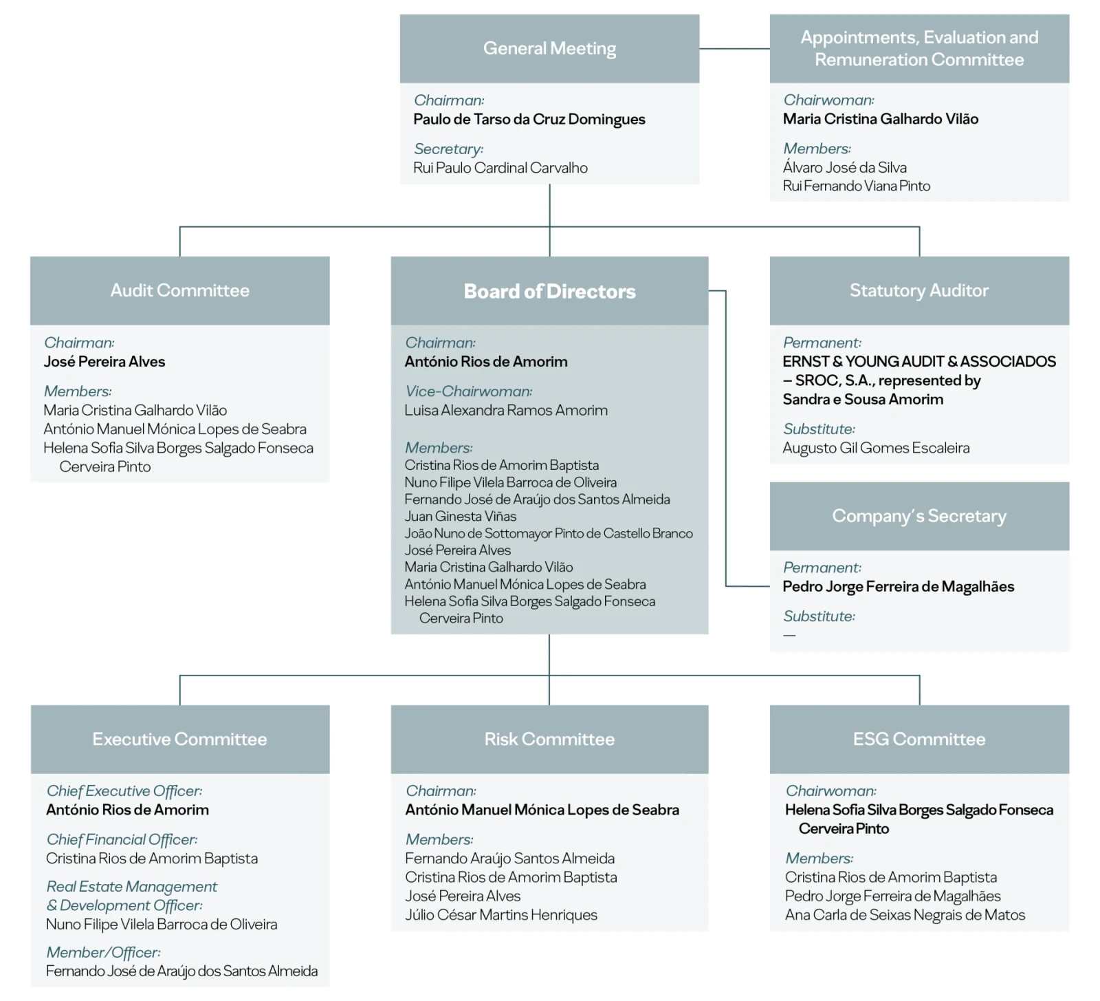 Composition of Board Members