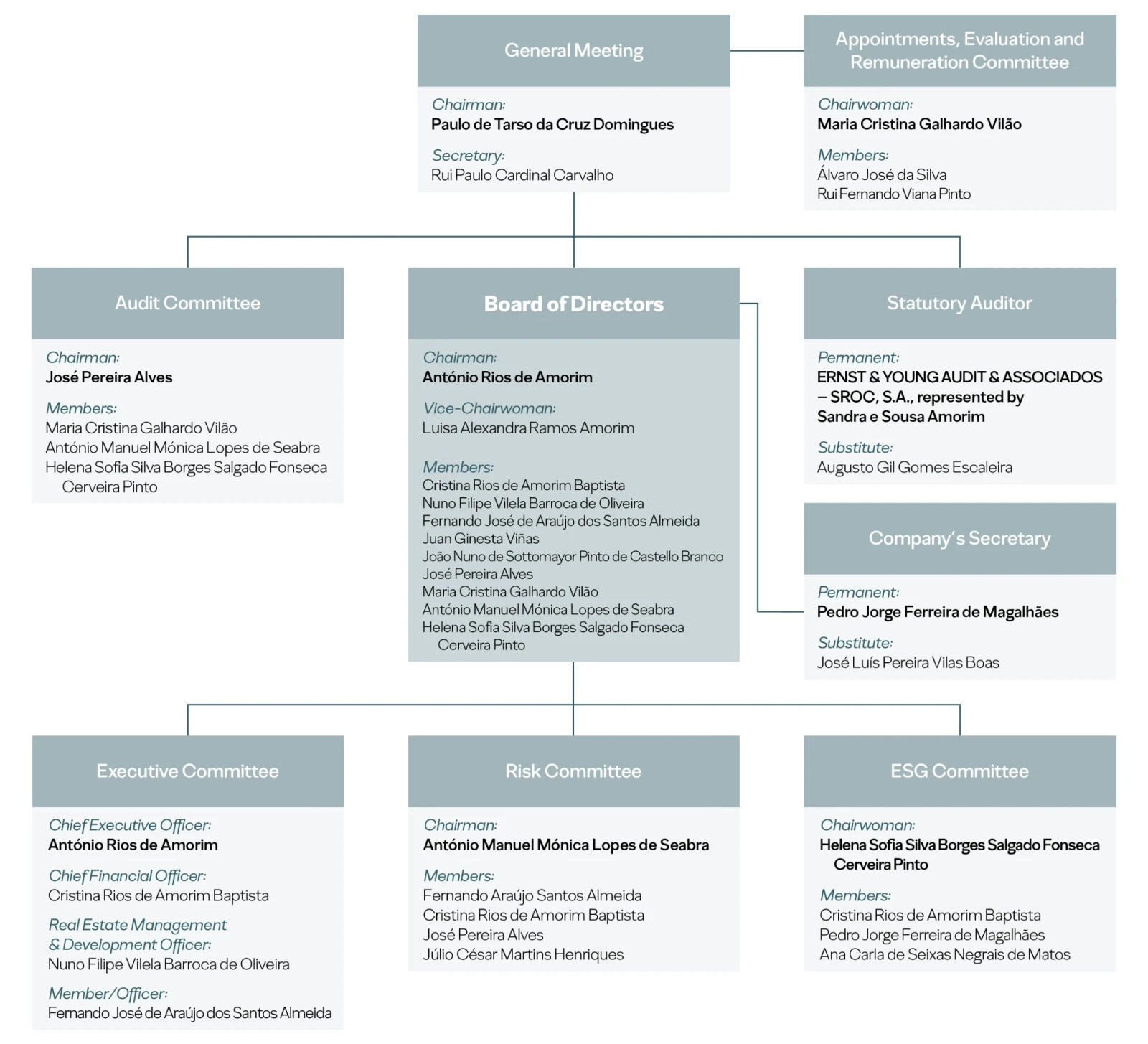 Composition of Board Members