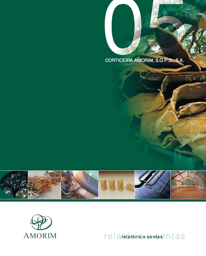 CORTICEIRA AMORIM - quarto trimestre favorável contribui para vendas e resultados superiores a 2004